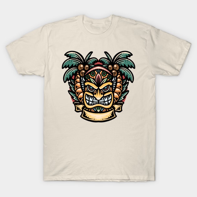 tiki holiday summer tee T-Shirt by donipacoceng